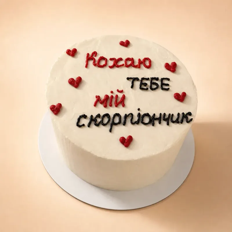 Мій скорпіончик — бенто-торт на замовлення, Миколаїв